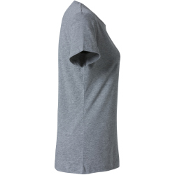 CLIQUE Basic T-Shirt Damen 95 - grau meliert XS