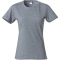 CLIQUE Basic T-Shirt Damen 95 - grau meliert XS