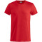 CLIQUE Basic T-Shirt Kinder 35 - rot 100 cm