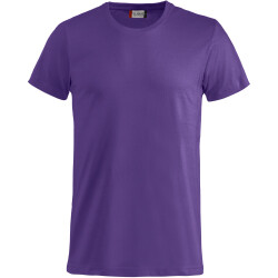 CLIQUE Basic T-Shirt Kinder 44 - lila 100 cm