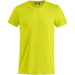 CLIQUE Basic T-Shirt Kinder 600 - signalgrün 100 cm