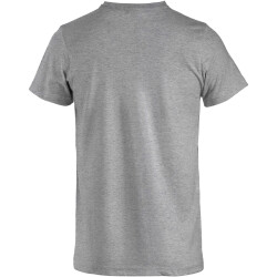 CLIQUE Basic T-Shirt Kinder 95 - grau meliert 100 cm