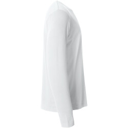 CLIQUE Basic Langarmshirt Herren 00 - weiß XS