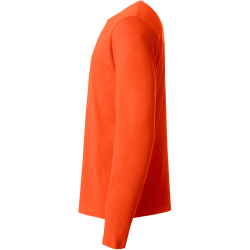 CLIQUE Basic Langarmshirt Herren 18 - orange XS