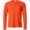 CLIQUE Basic Langarmshirt Herren 18 - orange XXL