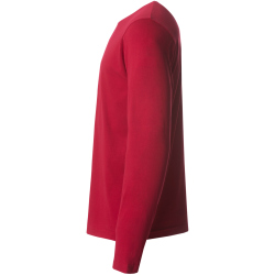 CLIQUE Basic Langarmshirt Herren 35 - rot XS