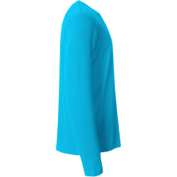 CLIQUE Basic Langarmshirt Herren 54 - türkis XS