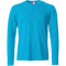CLIQUE Basic Langarmshirt Herren 54 - türkis XS