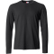CLIQUE Basic Langarmshirt Herren 99 - schwarz XS