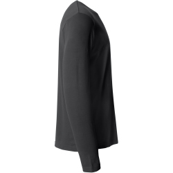 CLIQUE Basic Langarmshirt Herren 99 - schwarz L