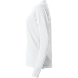 CLIQUE Basic Langarmshirt Damen 00 - weiß XS