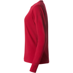 CLIQUE Basic Langarmshirt Damen 35 - rot XS