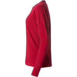 CLIQUE Basic Langarmshirt Damen 35 - rot S