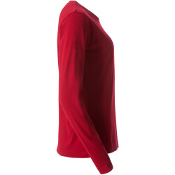 CLIQUE Basic Langarmshirt Damen 35 - rot XL