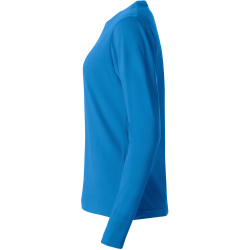CLIQUE Basic Langarmshirt Damen 55 - blau XS