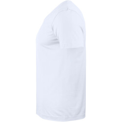 CLIQUE Basic V-Neck T-Shirt Herren 00 - weiß XS