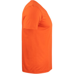 CLIQUE Basic V-Neck T-Shirt Herren 18 - blutorange XS