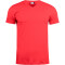 CLIQUE Basic V-Neck T-Shirt Herren 35 - rot M