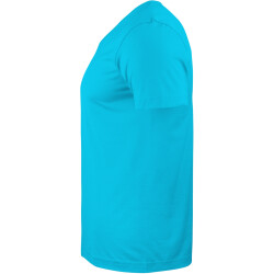 CLIQUE Basic V-Neck T-Shirt Herren 54 - türkis XS