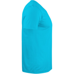 CLIQUE Basic V-Neck T-Shirt Herren 54 - türkis XS