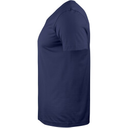 CLIQUE Basic V-Neck T-Shirt Herren 580 - dunkelblau XS
