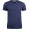 CLIQUE Basic V-Neck T-Shirt Herren 580 - dunkelblau 4XL