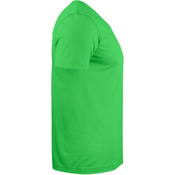 CLIQUE Basic V-Neck T-Shirt Herren 605 - apfelgrün XS