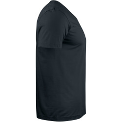 CLIQUE Basic V-Neck T-Shirt Herren 99 - schwarz 4XL