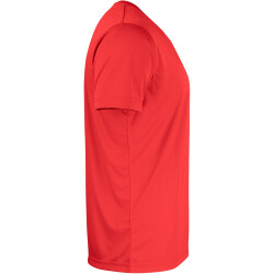 CLIQUE Basic Active Sportshirt Kinder 35 - rot 120 cm