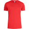 CLIQUE Basic Active Sportshirt Kinder 35 - rot 140 cm