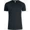 CLIQUE Basic Active Sportshirt Herren 99 - schwarz XL