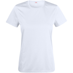 CLIQUE Basic Active Sportshirt Damen 00 - weiß XS