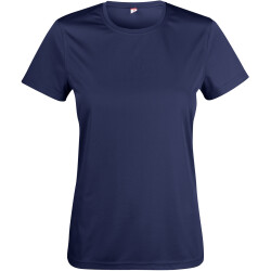CLIQUE Basic Active Sportshirt Damen 580 - dunkelblau XS