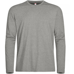 CLIQUE Basic Active langarm Sportshirt Herren 95 - grau...