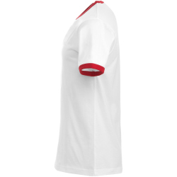 CLIQUE Nome T-Shirt 0035 - weiß/rot XS