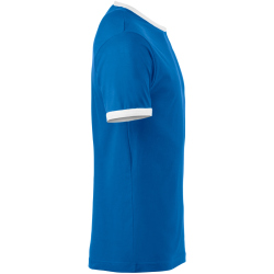 CLIQUE Nome T-Shirt 5500 - royalblau/weiss S