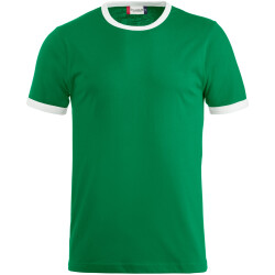 CLIQUE Nome T-Shirt 6200 - grün/weiss XS