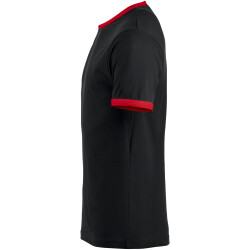 CLIQUE Nome T-Shirt 9935 - schwarz/rot XS