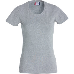 CLIQUE Carolina T-Shirt Damen 95 - grau meliert S