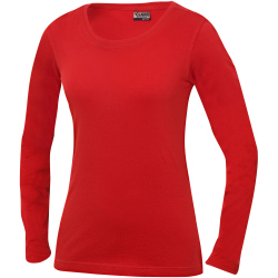 CLIQUE Carolina Langarmshirt Damen 35 - rot S