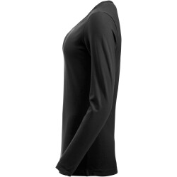 CLIQUE Carolina Langarmshirt Damen 99 - schwarz S