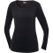 CLIQUE Carolina Langarmshirt Damen 99 - schwarz S