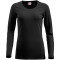 CLIQUE Carolina Langarmshirt Damen 99 - schwarz S
