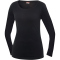 CLIQUE Carolina Langarmshirt Damen 99 - schwarz XXL