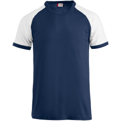 CLIQUE Raglan T-Shirt 5800 - navy/weiss XS