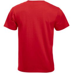CLIQUE Fashion V-Neck T-Shirt 35 - rot XS