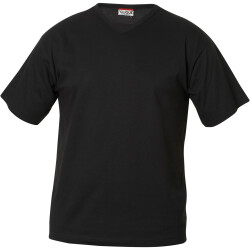 CLIQUE Fashion V-Neck T-Shirt 99 - schwarz XS