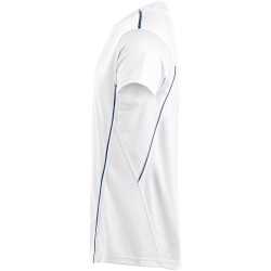 CLIQUE Ice Sportshirt 0058 - weiß/dunkelblau S