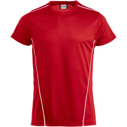 CLIQUE Ice Sportshirt 3500 - rot/weiß XS