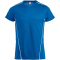 CLIQUE Ice Sportshirt 5500 - royalblau/weiß XS